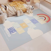 cartoon children learning puzzle game pplay mats center rug for living room boys and girls kids room bedside anti fall carpet