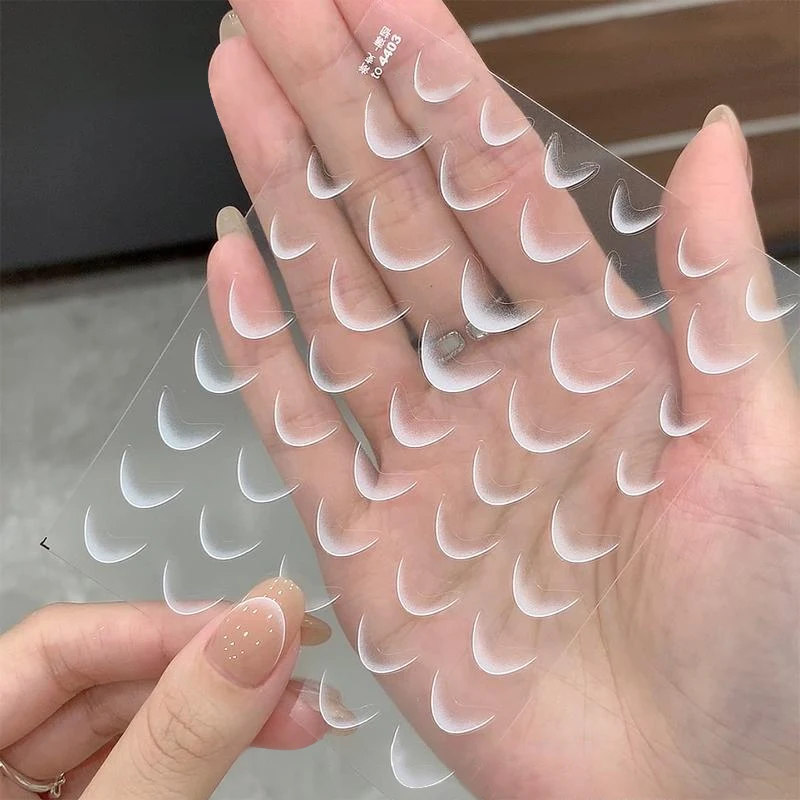 Наклейки для дизайна ногтей с градиентными цветами