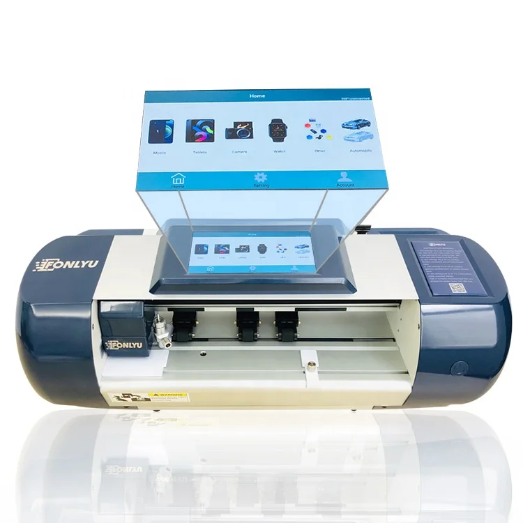 

FONLYU F200 Wifi Version Plotter Film Cutting Machine For Pad Phone Front Screen Hydrolic Film Sheet Protective Back Film Cutter