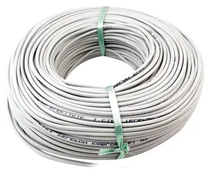 Phone cable 3 wires 1 line 1*0, 50 ft 100MT (1*2 + 1 * CCA)