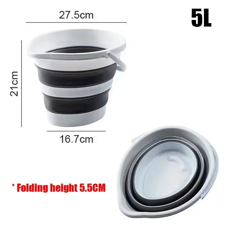 

Складное ведро FUYAOZHISHANG 5/10/15 л