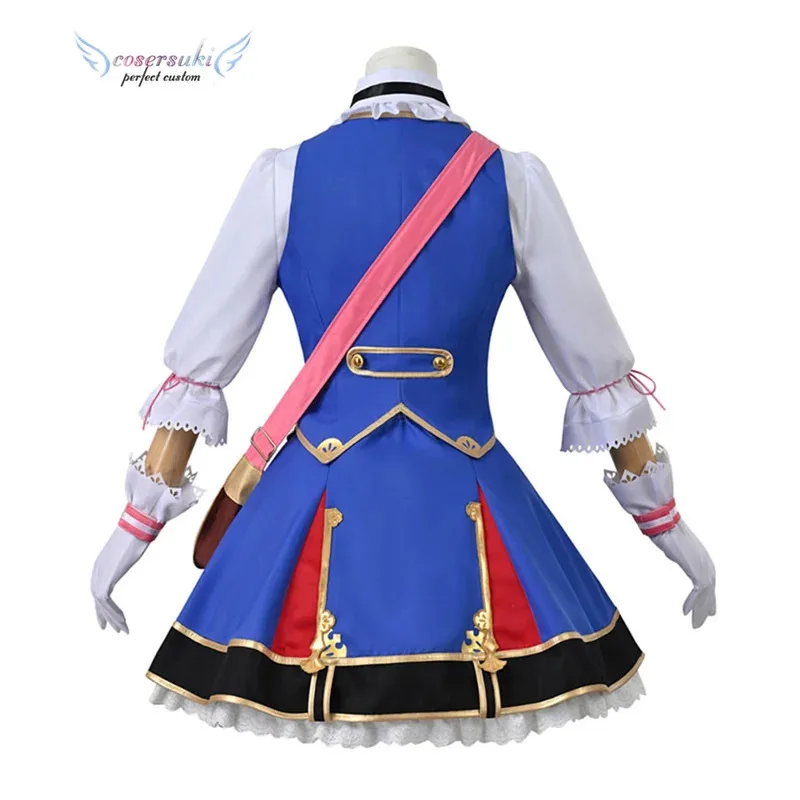 Фото CyUma Musume Pretty Derby Meisho Doto Косплей для Хэллоуина, Рождества, карнавала, новогодней вечеринки, костюм №1