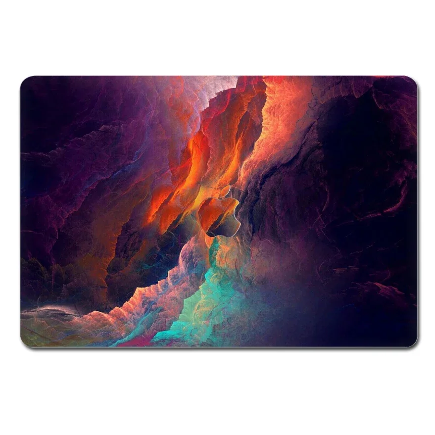 Виниловая наклейка со снежной текстурой для ноутбука Macbook Air 13 дюймов M1 A2337 Pro 15 12 11