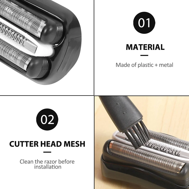 Сменная головка для электробритвы 32B Braun Series 3 301S 310S 320S 330S 340S 360S 380S 3000S 3020S 3040S 3080S