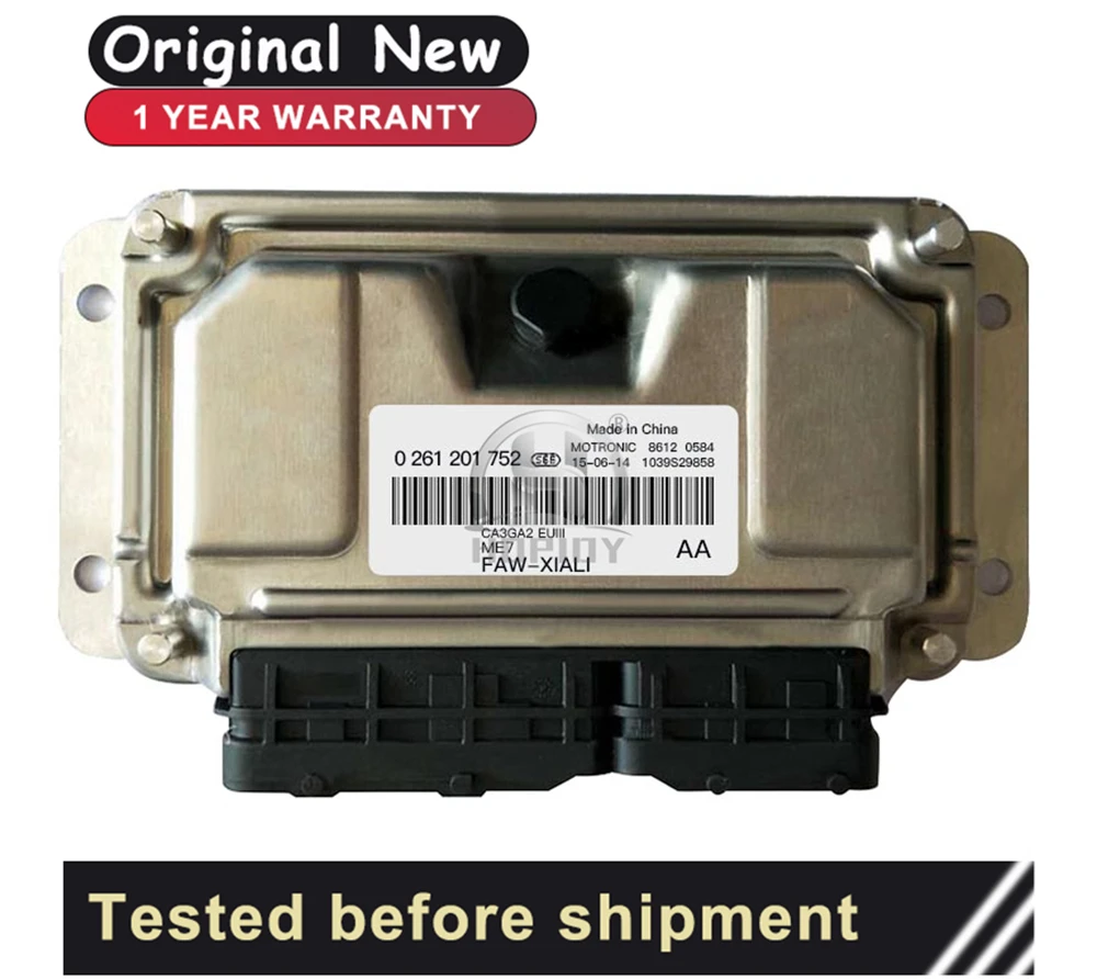 

HY01 ECU Computer Unit 0261201752 FAW-XIALI CA3GA2 N3 M7.9.7 ECU