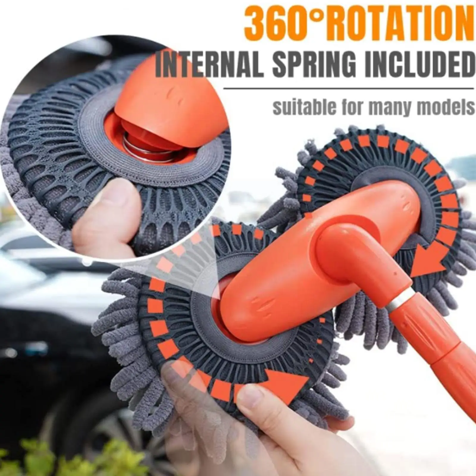 

Retractable Double Layer Car Wash Brush G3T6