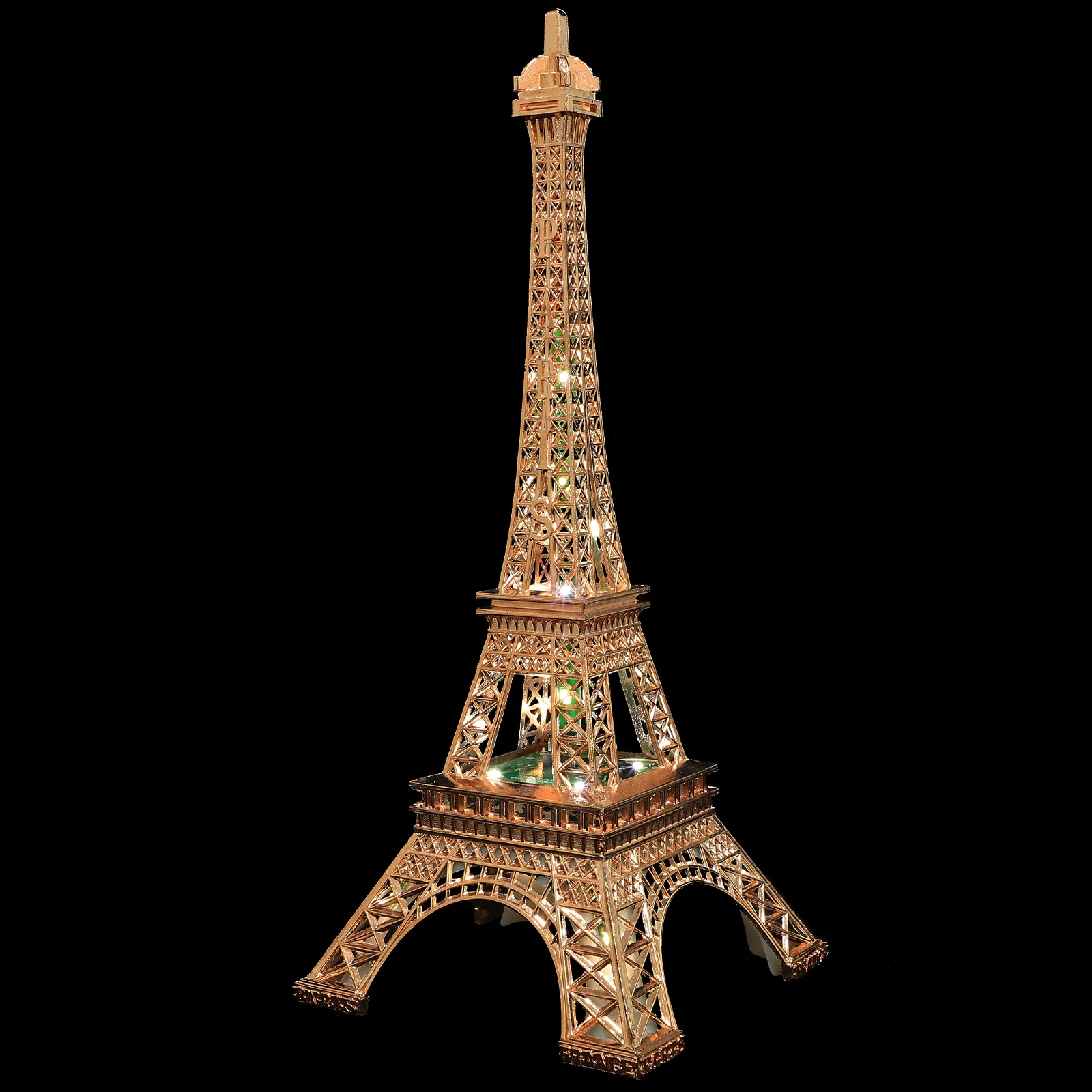 

Lighthouse Eiffel Tower Child Office Desk Decorations LED Light-Emitting Ornaments Zinc Alloy Wedding Favor