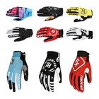 Зимние велосипедные перчатки с закрытыми пальцами, перчатки для мотокросса, уличные спортивные перчатки с длинными пальцами для горного велосипеда, противоскользящие