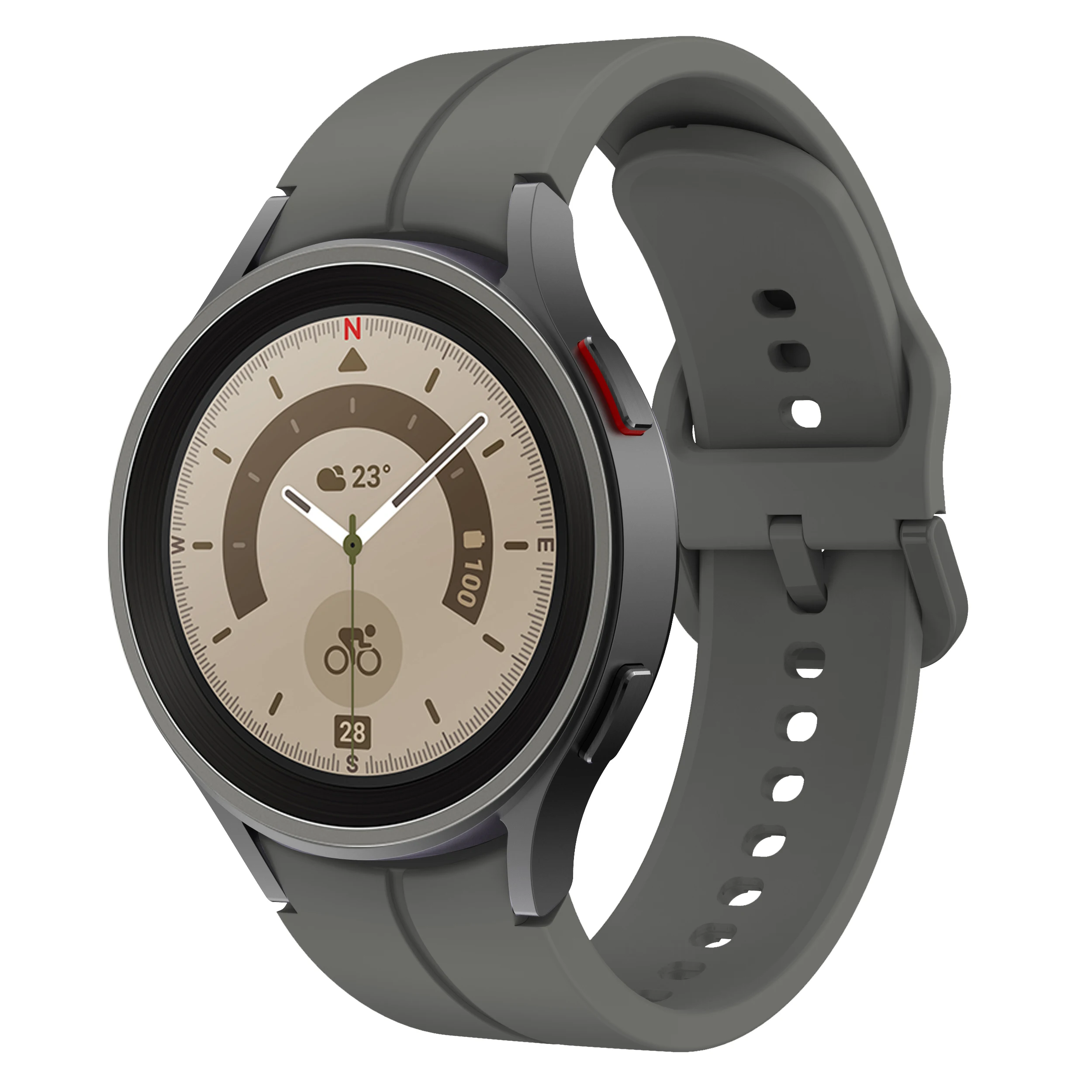 

Official silicone band for samsung galaxy watch 5 pro 45mm/watch 5 40mm 44mm strap bracelet new color style strap for watch 5