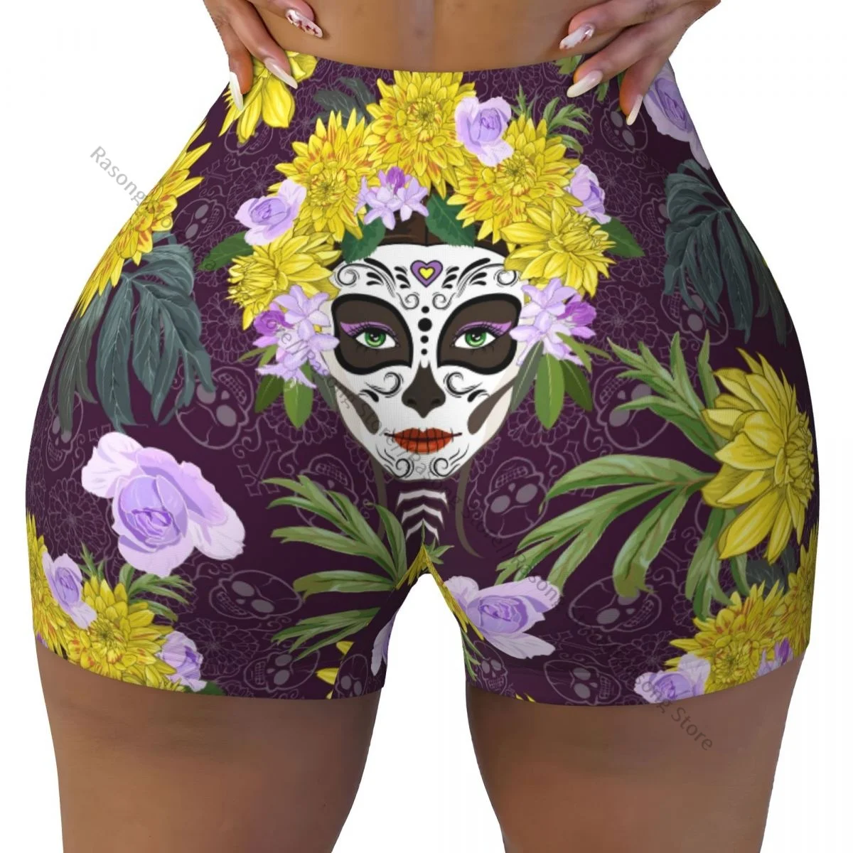 Спортивные шорты Calavera Catrina из полиэстера