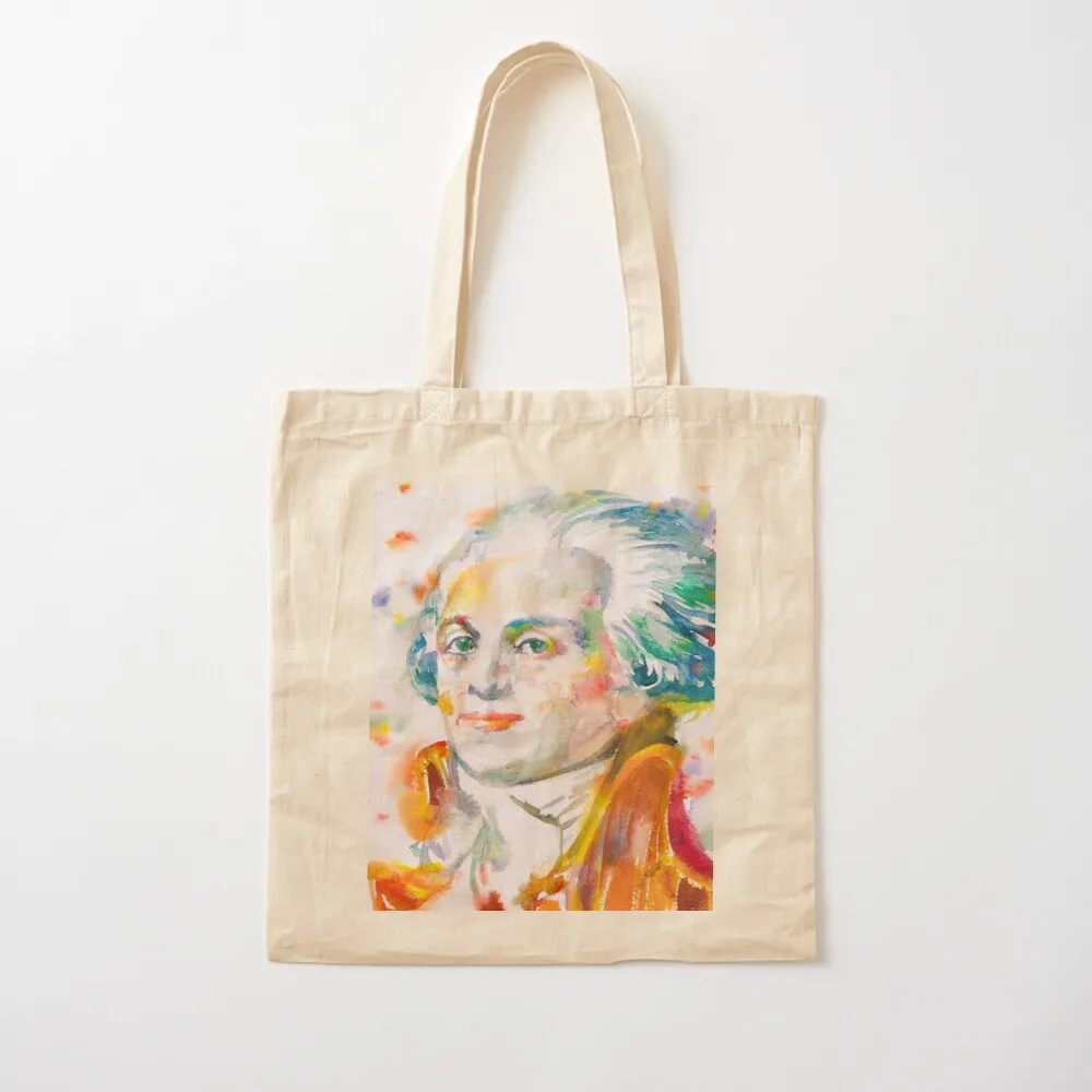 MAXIMILIEN ROBESPIERRE - акварельный портрет .2 Большая сумка-тоут для женщин Пляжная сумка