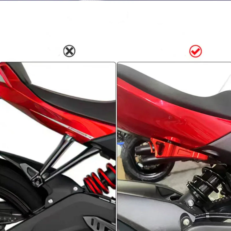 Фото Для YAMAHA R1 R1M R6 R7 удаление задней педали декоративная крышка модификация подножки колышки аксессуары для мотоциклов №5