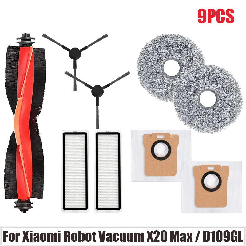 

Детали для робота-пылесоса Xiaomi X20 Max / D109GL