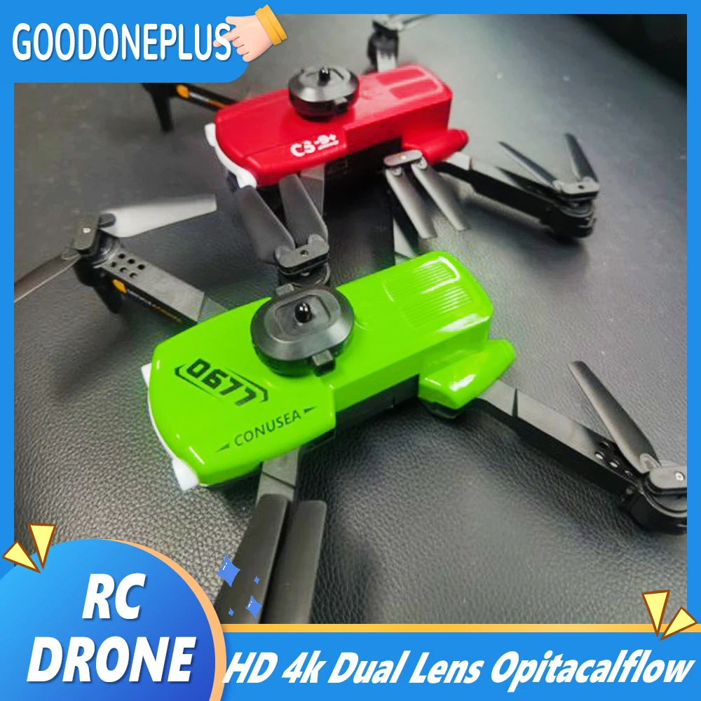 

Drone Mini Drone Cs-9 4K Drones with Dual Camera Hd 4K Optical Flow Fpv Wifi Quadcopter Remote Control Helicopter Toys for Boys