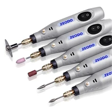 12V Mini Drill Electric Carving Pen Variable Speed Drill Rotary Tools Kit Woodworking Engraver Pen for Grinding Polishing