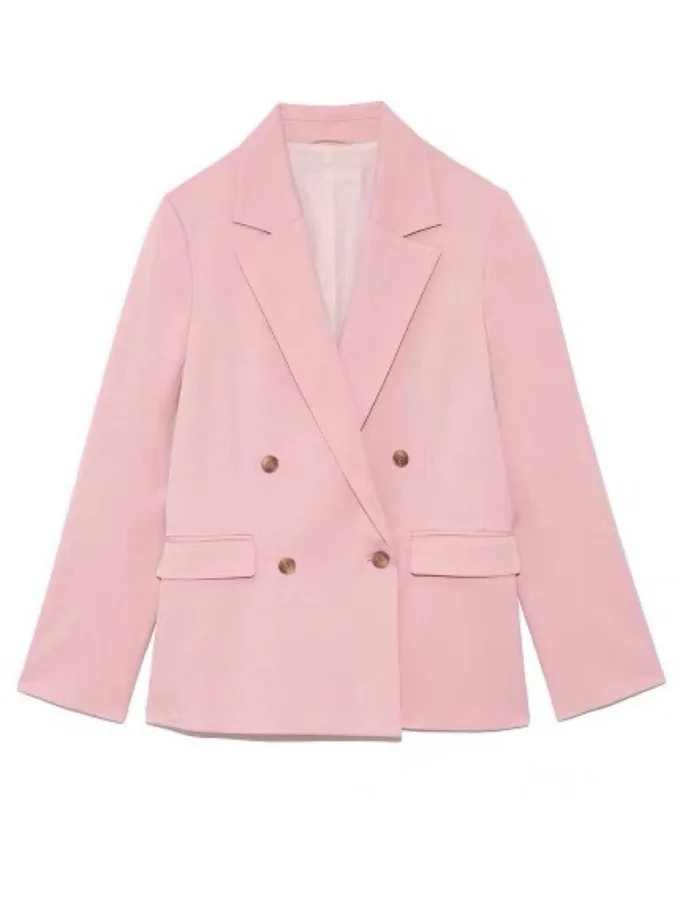 Poster Style Elegant Women's Profile Casual Suit Jacket women clothing