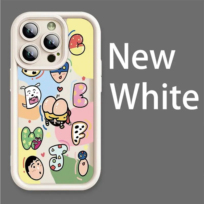 Чехол S-ShinChan C-Crayon для телефона Xiaomi Redmi 12 12C 13C 5G 13 4G A1 A2 Plus A3 Poco X3 NFC Pro C50 C51 C61