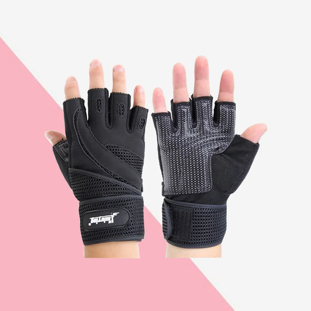 

1 Pair Professional Gym Yoga Adults Breathable Finger