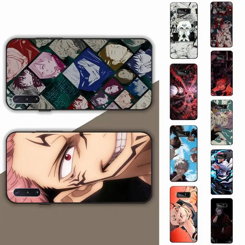 

Jujutsu Kaisen Anime Phone Case for Samsung Note 5 7 8 9 10 20 pro plus lite ultra A21 12 72