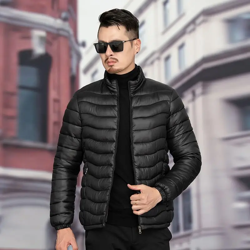 New Winter Men Warm Waterproof Parkas Jacket Vests Coat Mens Autumn Casual Brand Windproof Outwear Parkas Jacket Male F18