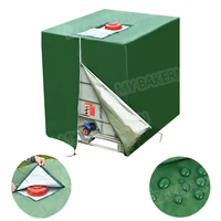silver uv cover is suitable for 1000l ibc container aluminum foil waterproof and dustproof cover rainwater tank cloth