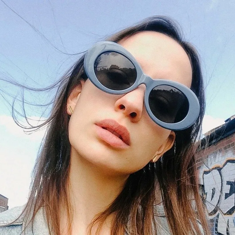 

Новинка, женские винтажные круглые солнцезащитные очки, модные женские спортивные солнцезащитные очки для улицы, мужские велосипедные очки с защитой от УФ-лучей, очки UV400