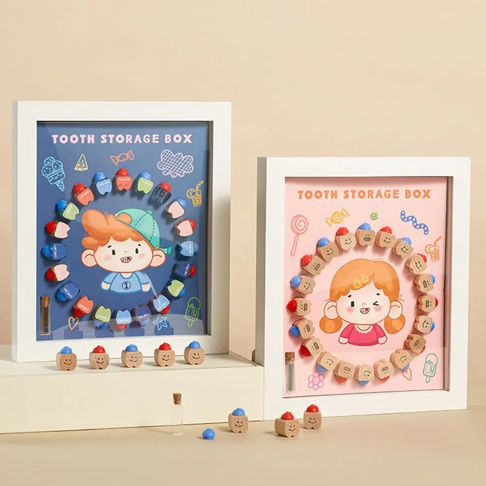 

Teeth Organizer Crystal Tooth House Keepsake Tooth Collection Case Teeth Storage Box Baby Tooth Box Tooth Container