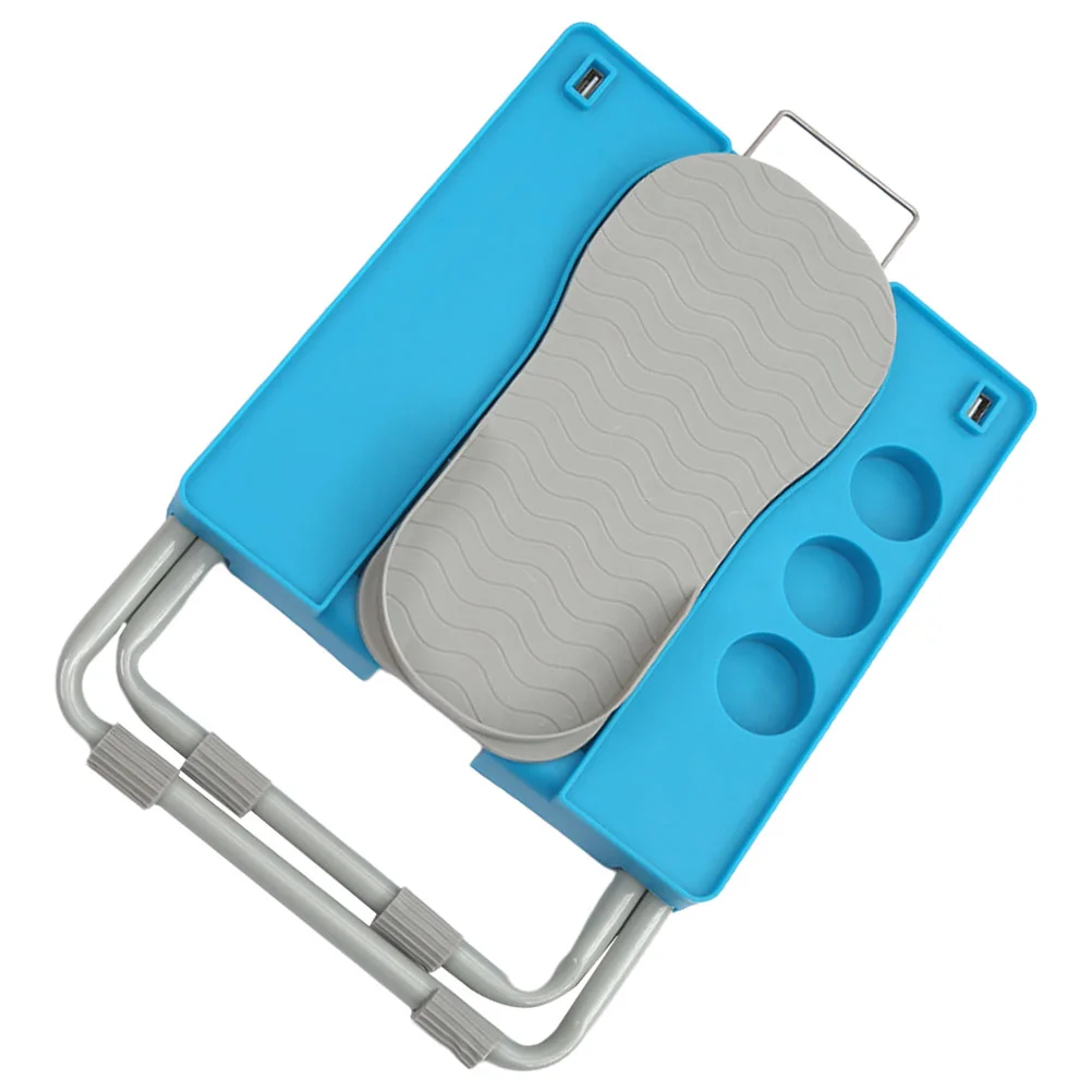 

Nail Pedicure Restfoot Lightfootrest Beauty Shelf Stool Tools Folding Beautifying Stand Portable Station Task Magnifier Cart