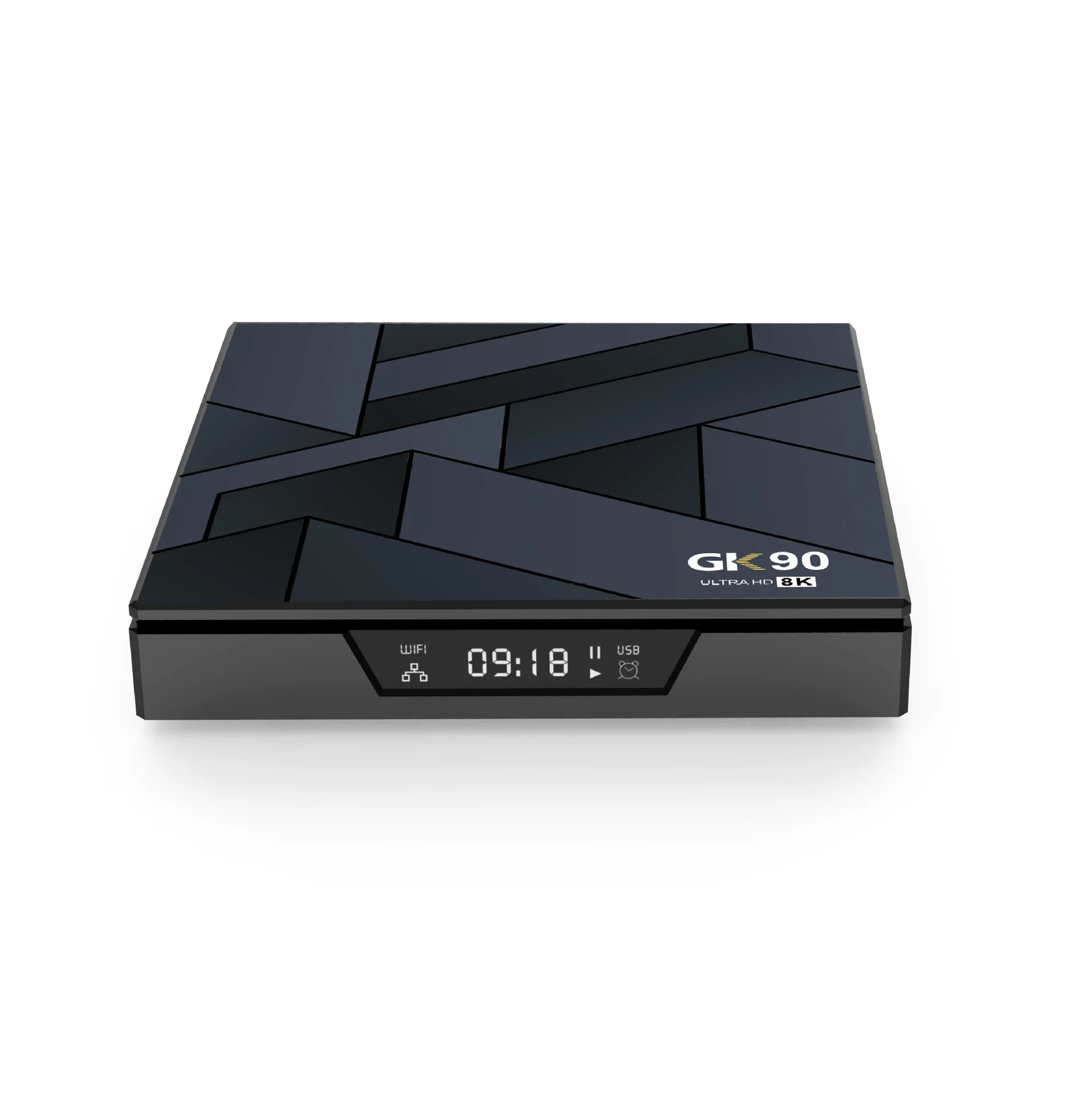 Фото ТВ-приставка GK90 на Android 13, процессор Allwinner H616, 2 ГБ ОЗУ, 8 ГБ ПЗУ, 2.4G/5G Dual Wi-Fi, BT5.2, медиаплеер, Set Top BOX №3