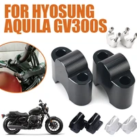 motorcycle handlebar riser bar mount handle clamp rise heighten block extension for hyosung aquila gv 300 s gv300s gv300 300s