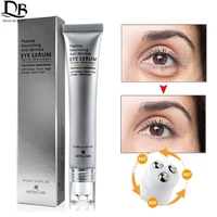 20ml peptide eye serum roller massager anti wrinkles eye patches skin care anti puffiness fine lines dark circles eye cream