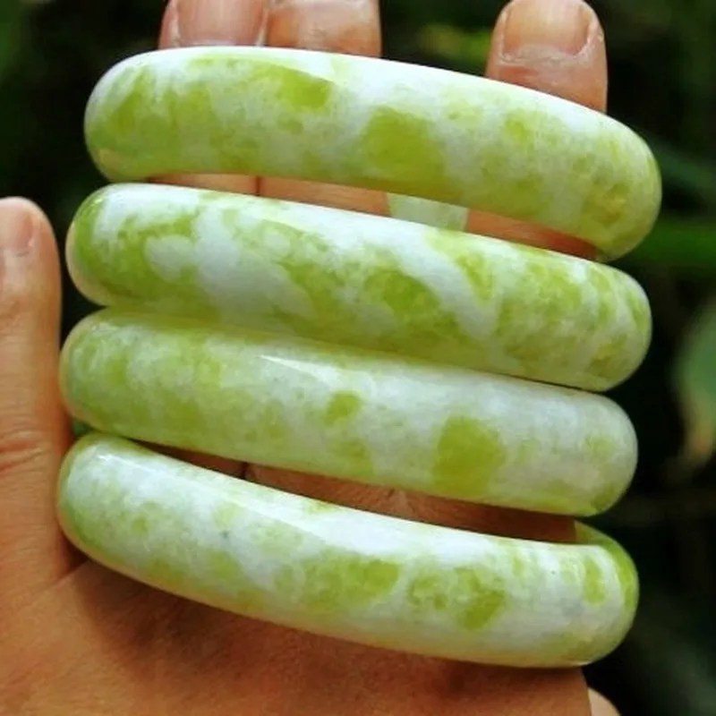 Натуральный китайский нефритовый браслет Lantian ручной работы модный бутик