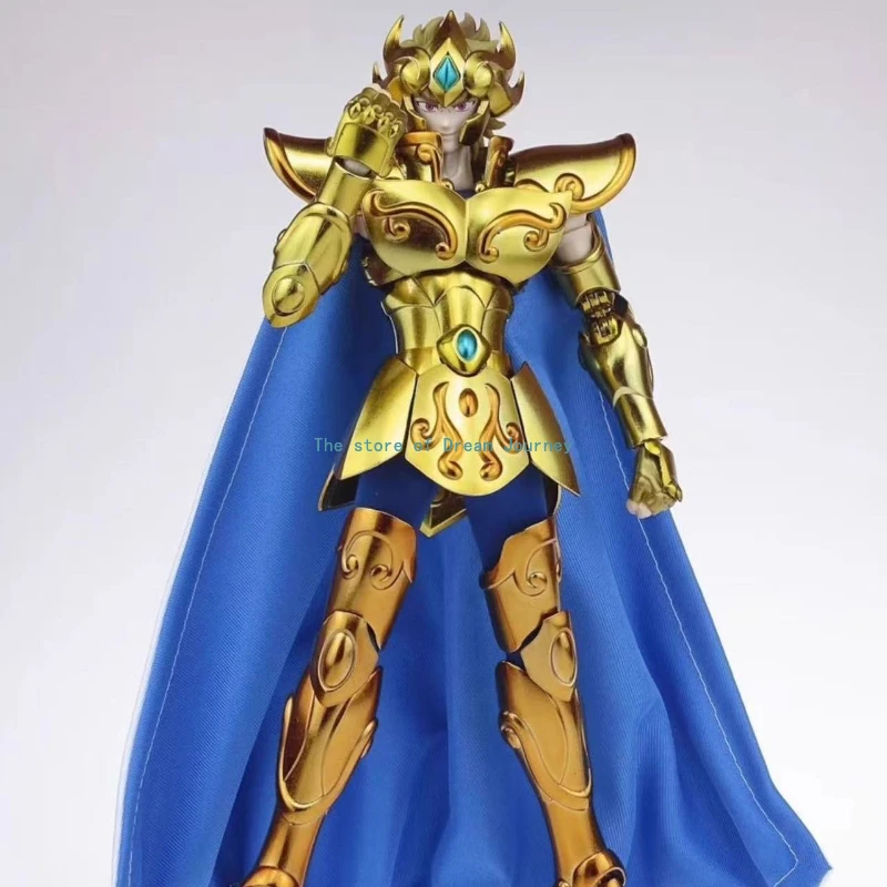 Фото JM.MST Saint Seiya Myth Cloth EXM Leo Aiolia Plus 3,0/Корона 1/7 25 см Золотая фигурка рыцарей зодиака в наличии №2