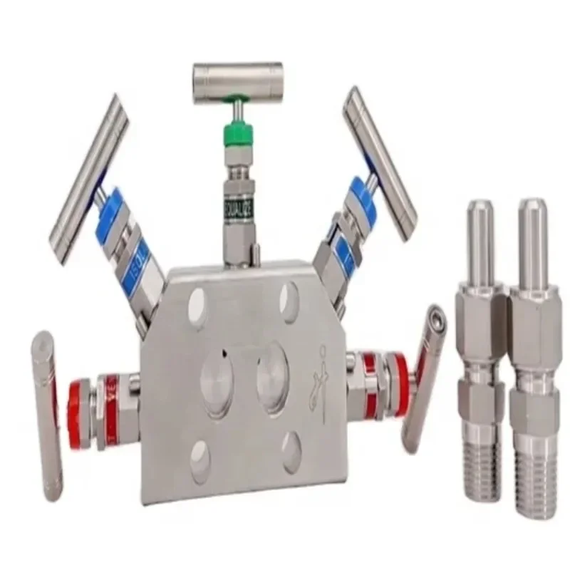 Hongji 5-ходовой инструментальный клапан из сплава коллектор давления 6000 фунтов на