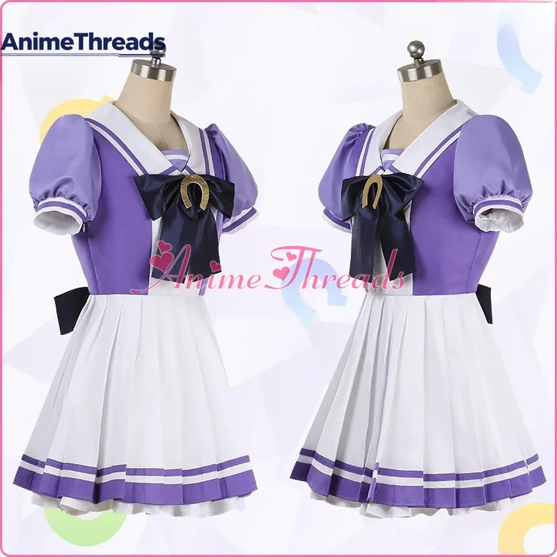 Фото Костюм для косплея Uma Musume: Pretty Derby Special Week Tracen Academy School Uniform с длинными рукавами, полный комплект, на заказ №2