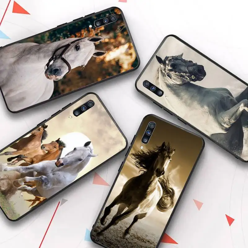 

Horse animal painting pattern Phone Case for Samsung Galaxy A 51 30s a71 Soft Silicone Cover for A21s A70 10 A30