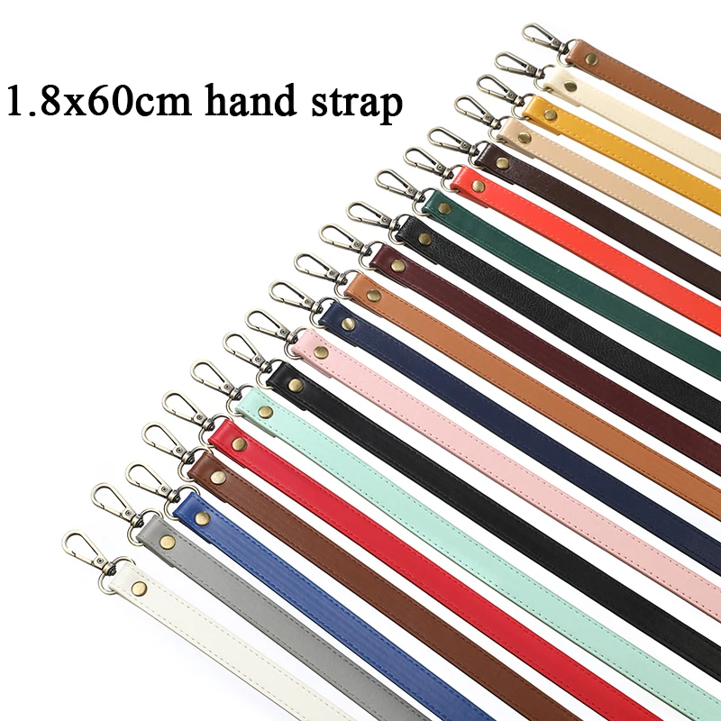 

1.8x60cm Artificial PU Leather Bag Strap Short Handle Straps For Handbags Bag Belt Replacement Belt Bag Handle Shoulder Strap