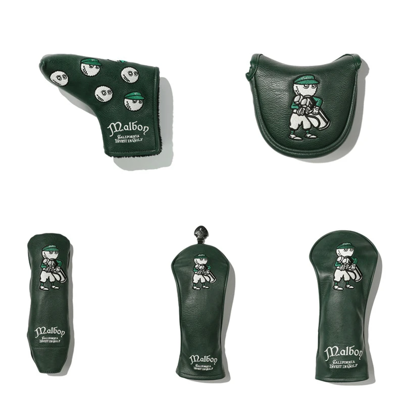 

free shipping No.1 No.3 No.5 UT golf club cover, club head cover, wooden club cover, push rod protective cap cover