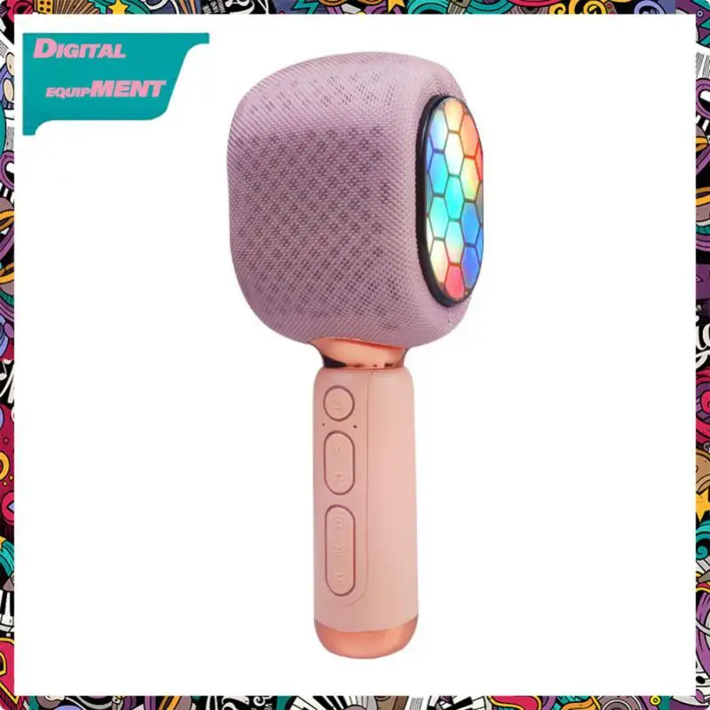 

Audio Integrated Karaoke Home Ktv Player Singing Artifact Portable Speaker Mobile Mic Micro For Home System Machine For Kids