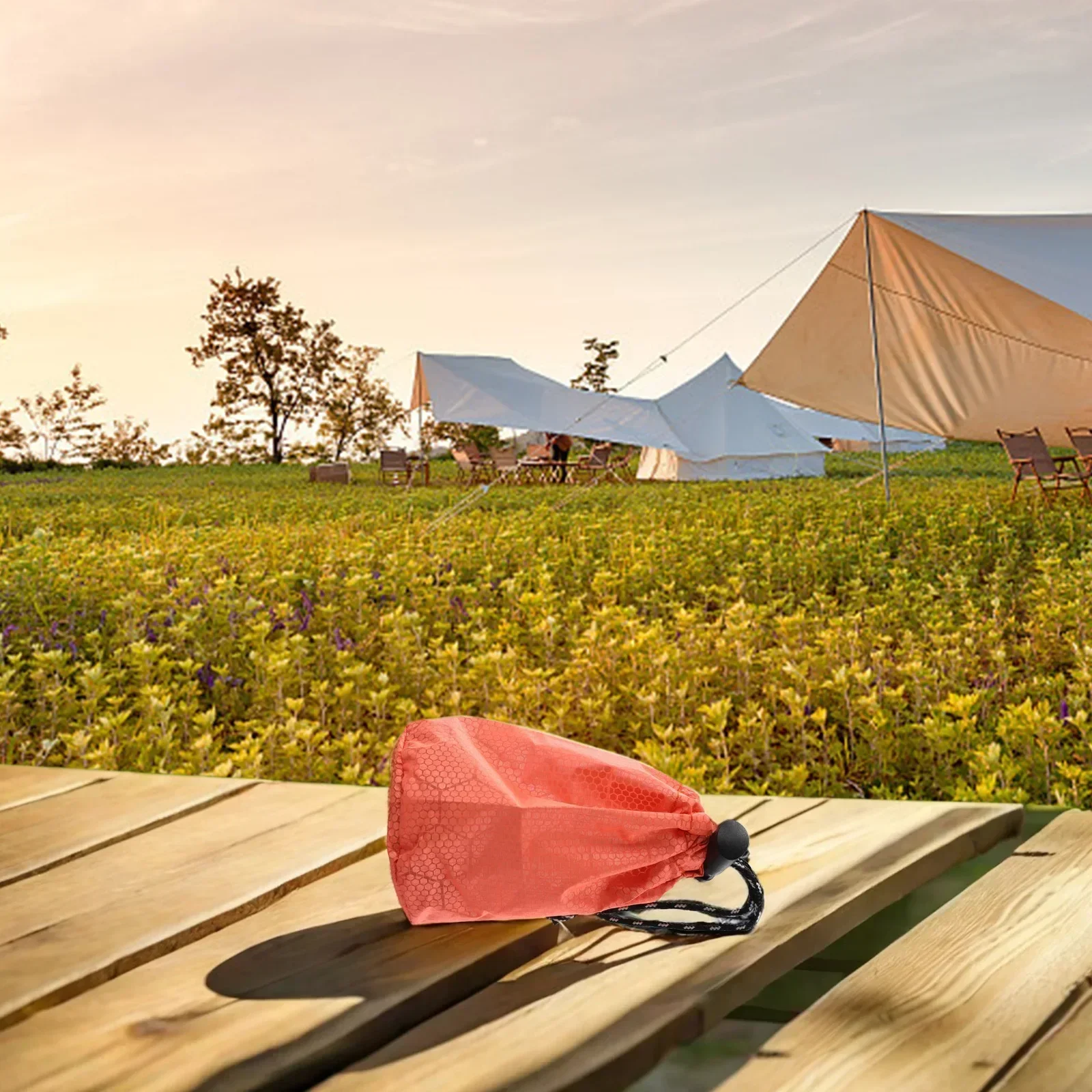 1 шт. оранжевый/армейский зеленый спальный мешок сумка для хранения