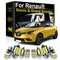 interior led light for renault grand scenic 2 3 scenic x mod mk 2 3 4 2005 2006 2007 2010 2017 2019 accessories canbus kit