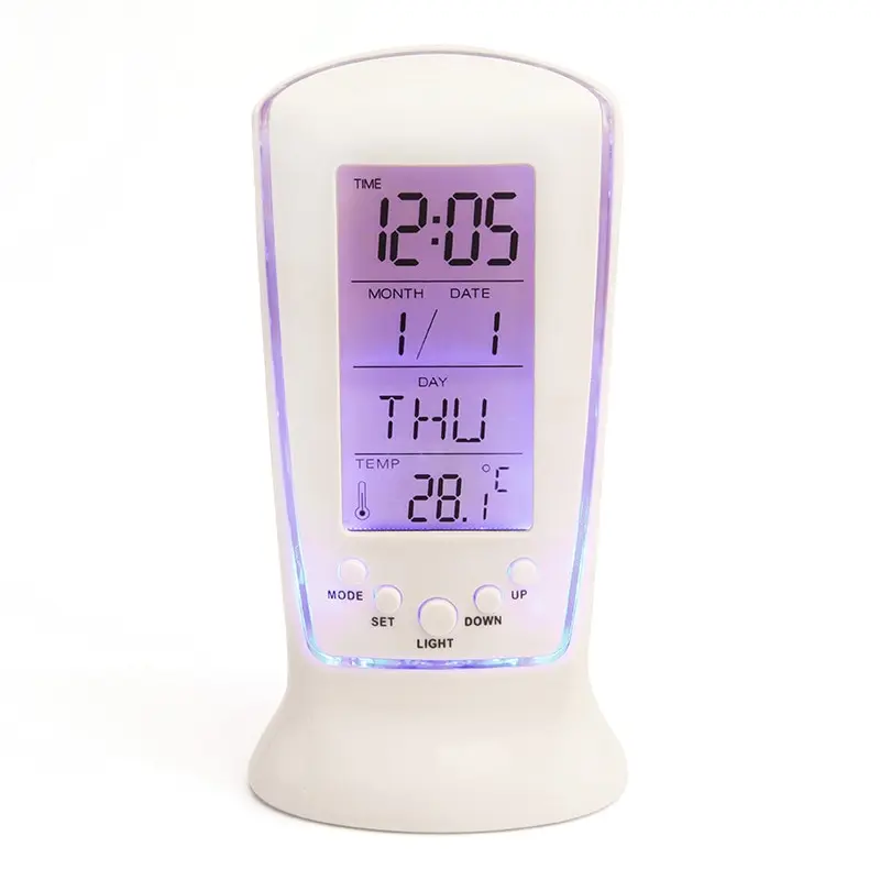 

Беспроводной светодиодный будильник с зарядкой от USB