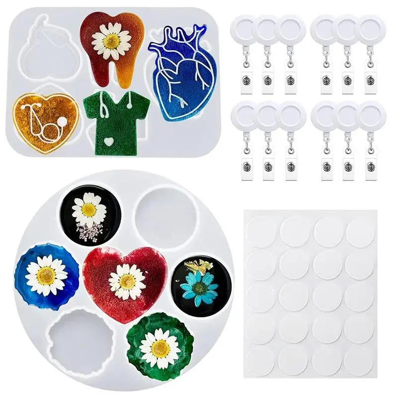 

Nurse Theme Fondant Molds Candy Molds Silicone Mold For Baking Non-stick Reusable Silicone Mold For Nurse Shapes Cake Nurse