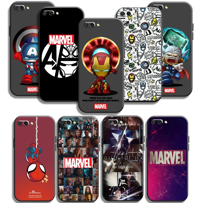 

Marvel Avengers Phone Cases For Huawei Honor P30 P40 Pro P30 Pro Honor 8X V9 10i 10X Lite 9A Cases Coque Carcasa Back Cover