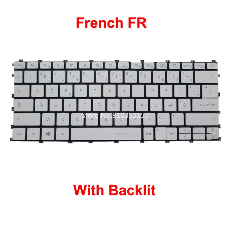 UK FR RU CS SW Бельгия Клавиатура с подсветкой для MSI Summit E13 Flip EVO A11MT MS13P2 Швейцария