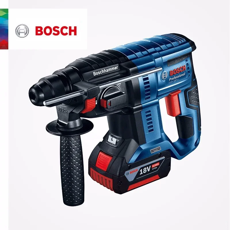 

Bosch GBH 180 solo Brushless Cordless Rotary Hammer Bare Metal 18V Multifunctional Lithium Percussion Electric Drill Power Tools