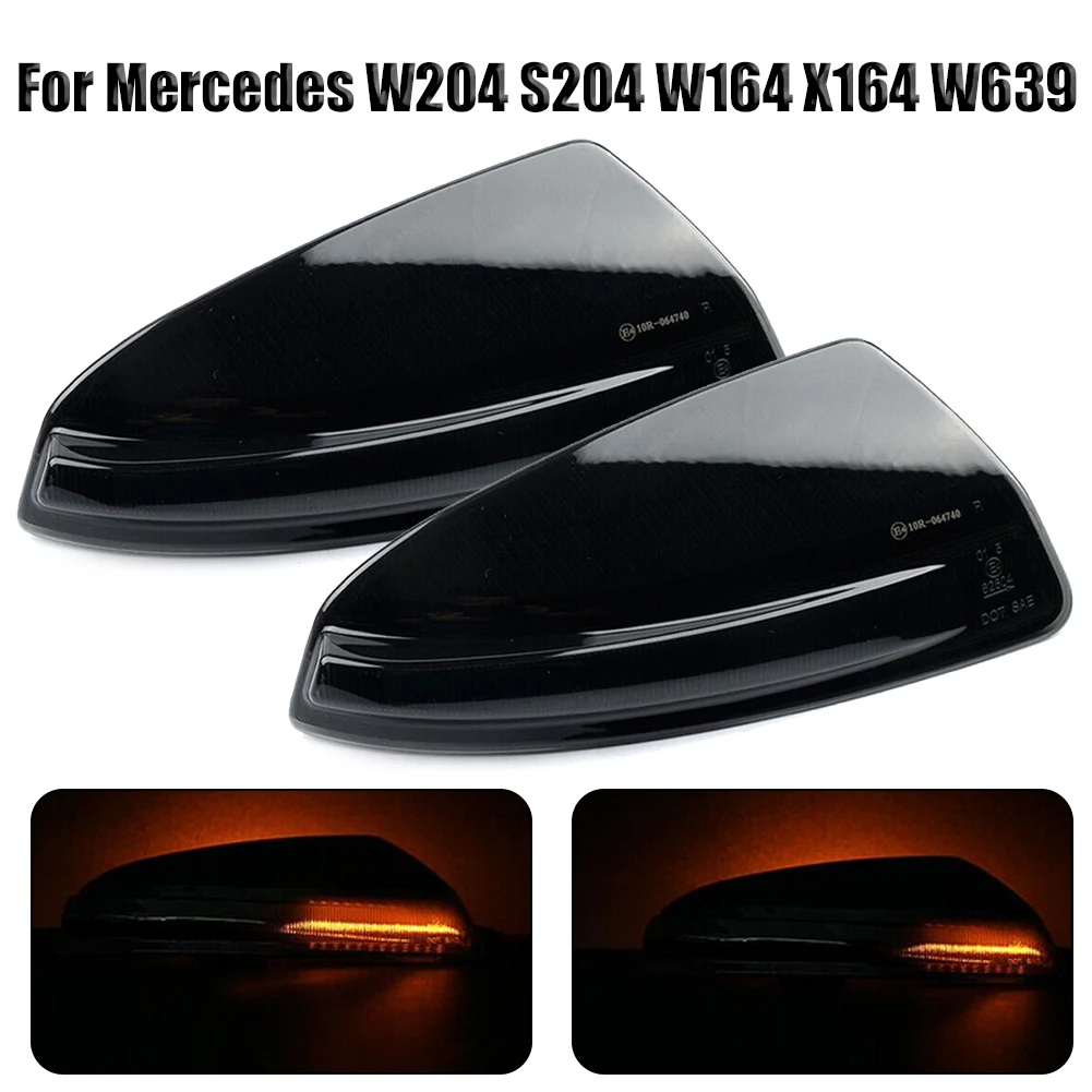 

Dynamic LED Door Mirror Turn Signal Light 3500K For Mercedes W204 S204 W164 X164 W639 Turn Signal Light Assembly