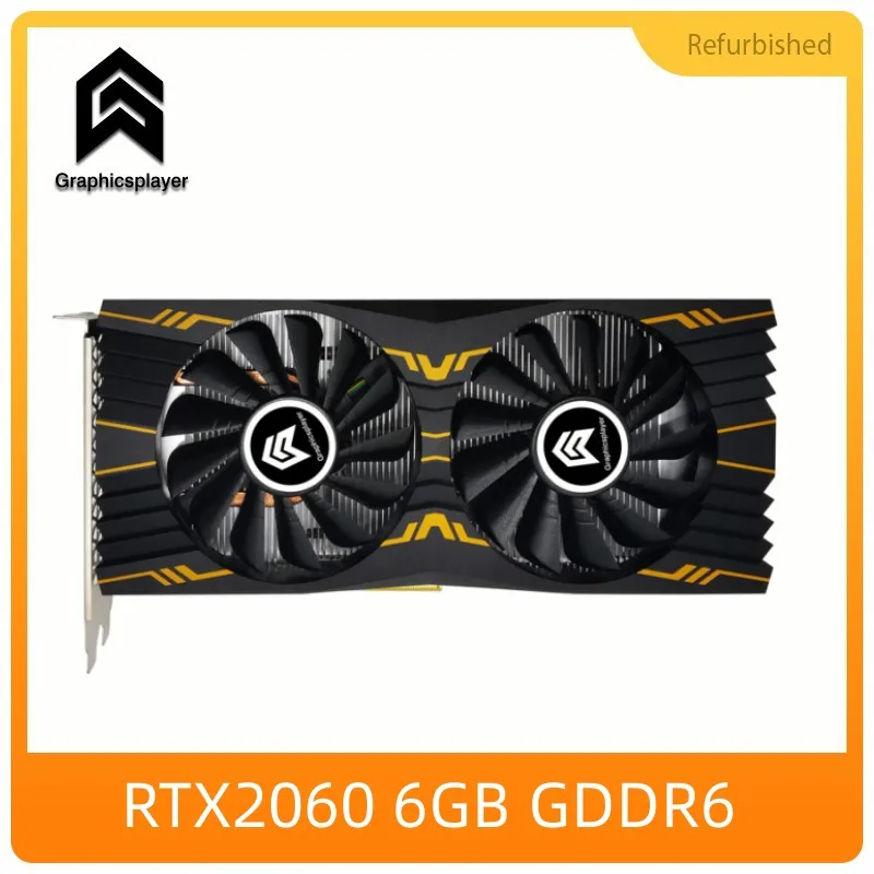 Компьютерная видеокарта RTX2060 6 ГБ 6144 бит МБ GDDR6 Видеокарта VGA GPU для ПК Игр NVIDIA RTX