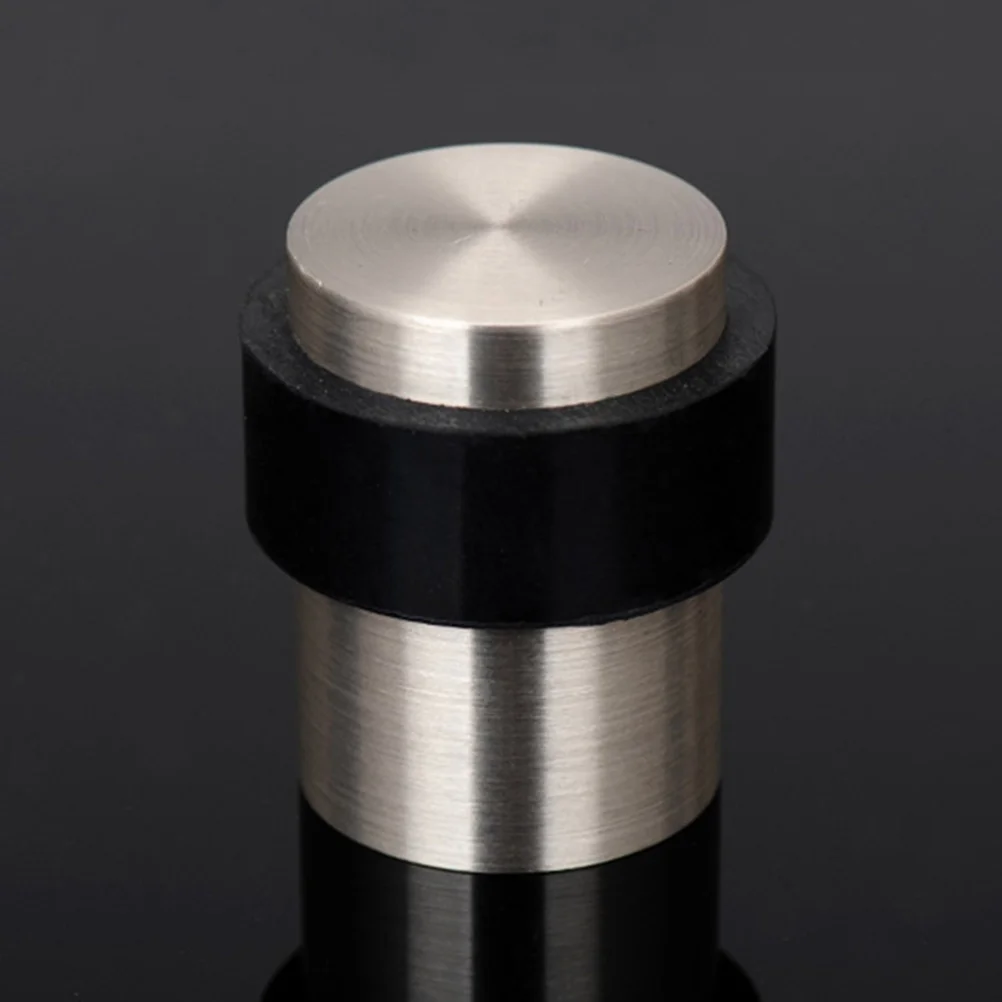 

Door Stop Stopper Wall Floor Stoppers Mount Stops Rubber Steel Holder Cylindrical Safety Bumpers Walls Metal Protector Stainless