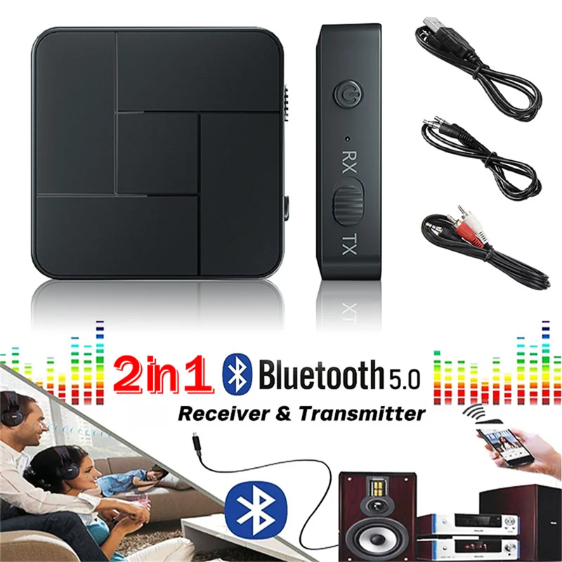 Bluetooth 5.0 transmitter audio KN326 2-in1Adapter Audio receiver for Tv Computer Projection Wireless Earphone Amplifier Speaker |